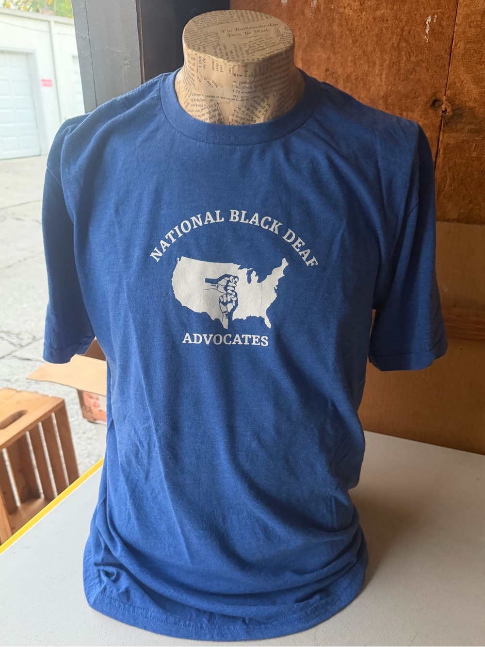 National Black Deaf Advocates Tee